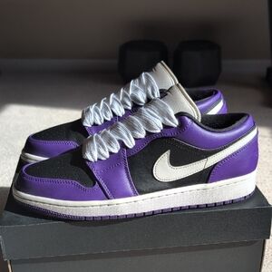 Jordan Court Purple (&Black) Sneakers